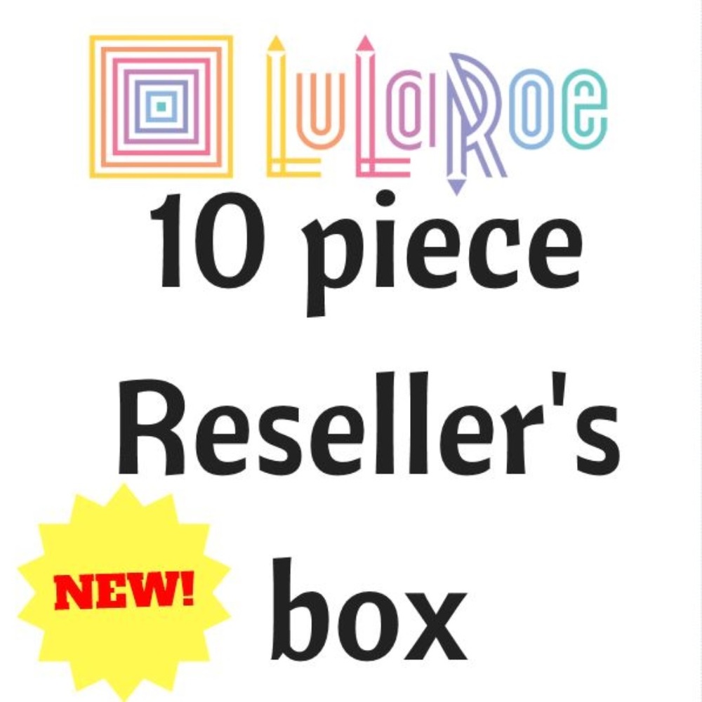 10 piece LulaRoe Resellers bundle box